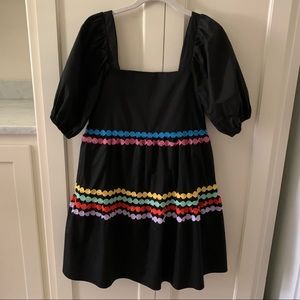 Crosby by Mollie Burch black tiered dress